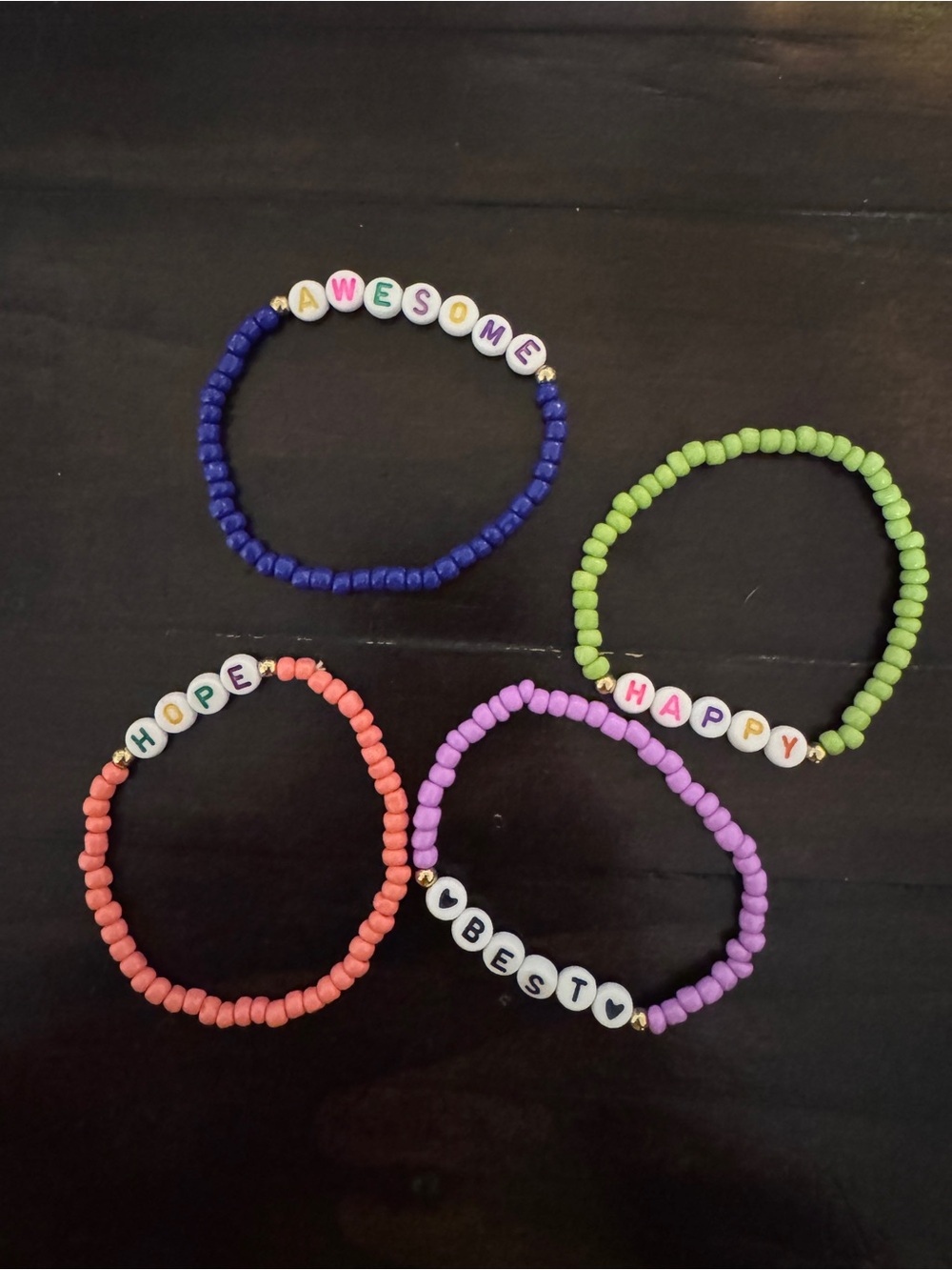 Beaded bracelets
